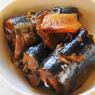 丸ごと骨ごと食べられるサンマの生姜酢煮